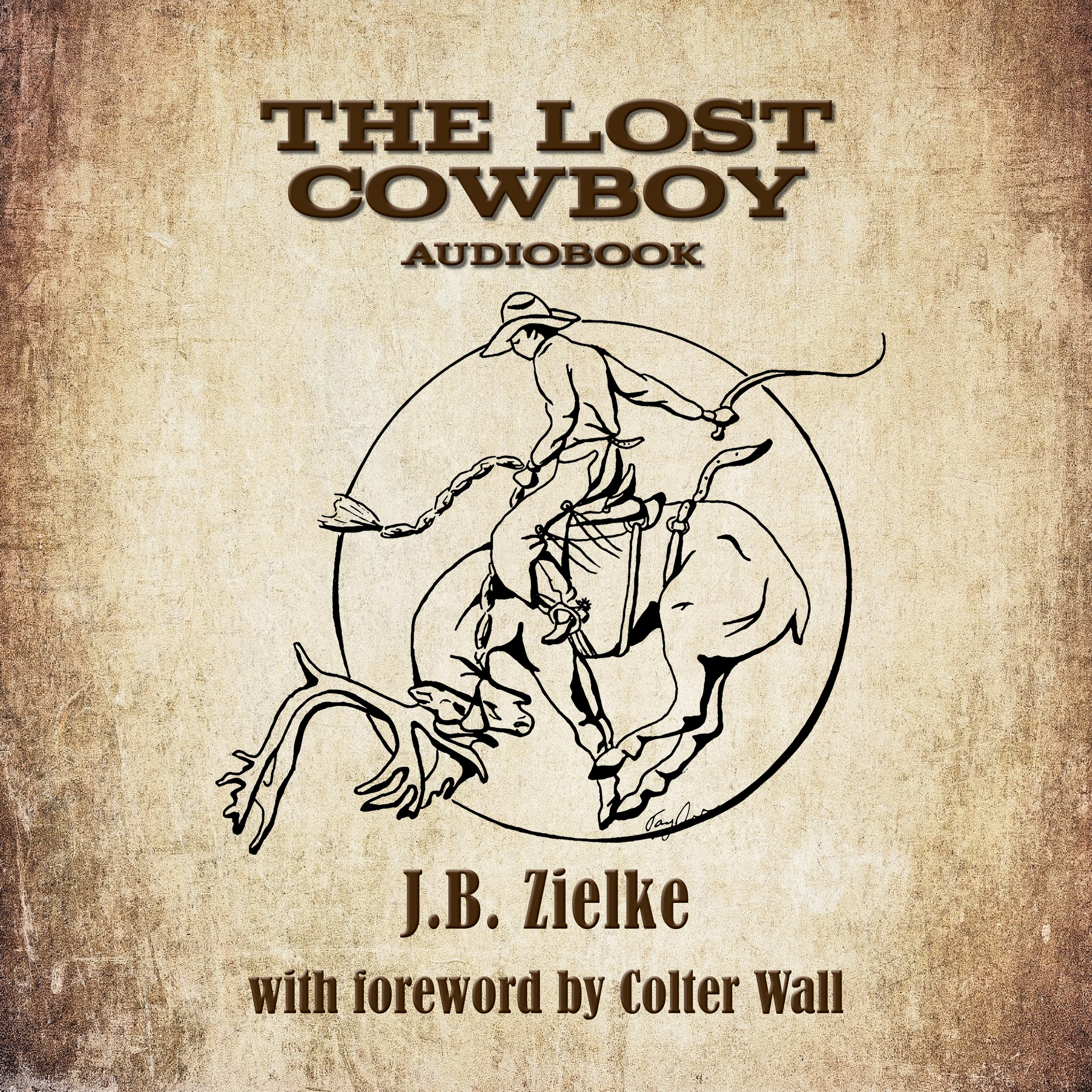 N. Rockwell Juvenile Cowboy オフセットプリント The Lost Cowboy – One cowboy's journey across the globe
